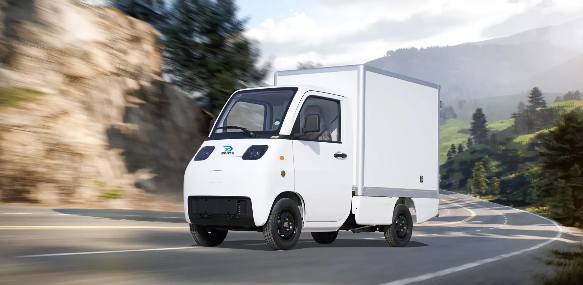 China EEC Mini Electric Vehicle Delivery Caixa de entrega de 3kw Factory