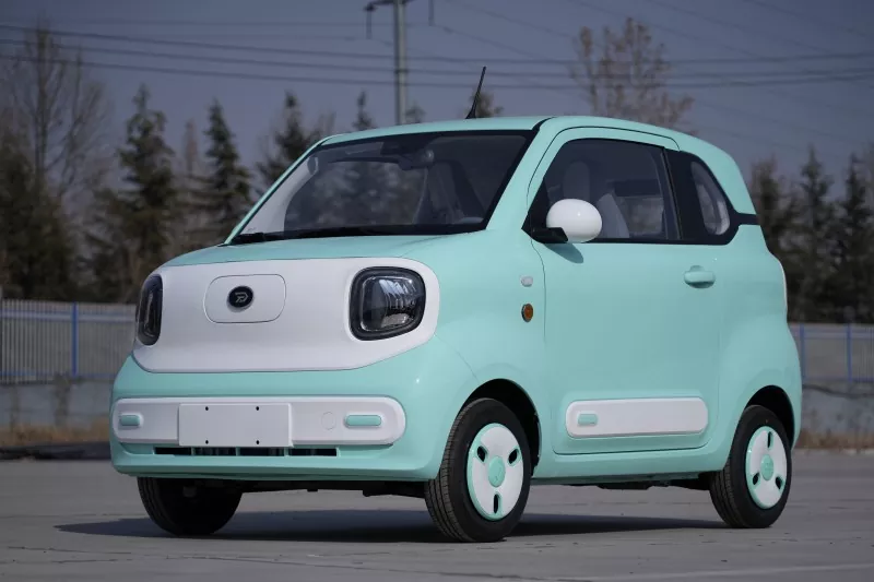 Mini baixa velocidade elétrica tuk tuk